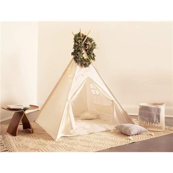 Play Tent for Kids - with Light String for Toddler, Girls & Boys - Picture 7 of 7